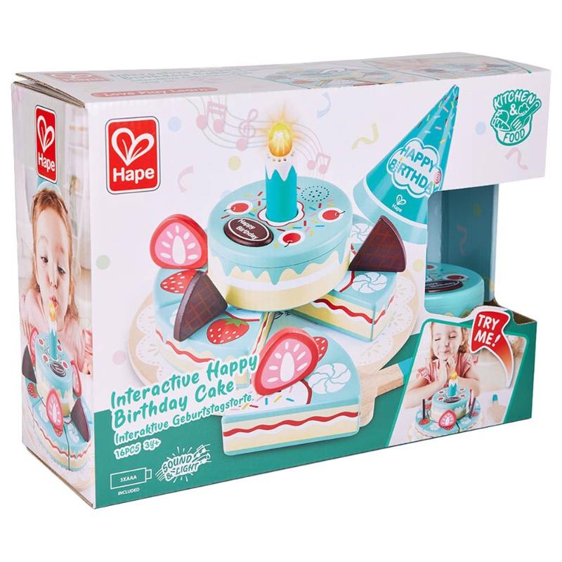 Hape Interactive Happy Birthday Cake