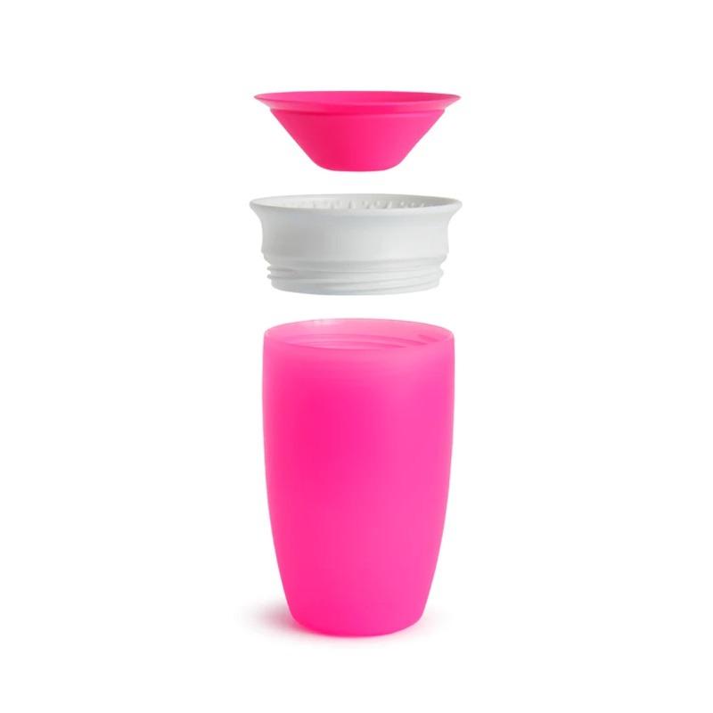 Miracle 360° Sippy Cup And Lid Pink - 296ml