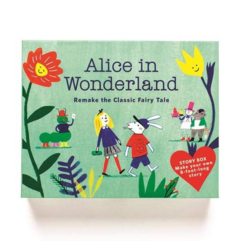 لعبة كروت إنشاء قصة آليس فى بلاد العجائب