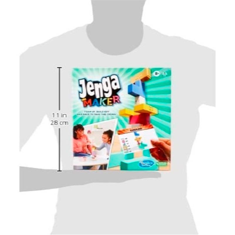 Twist On Classic Jenga In English - Multicolor