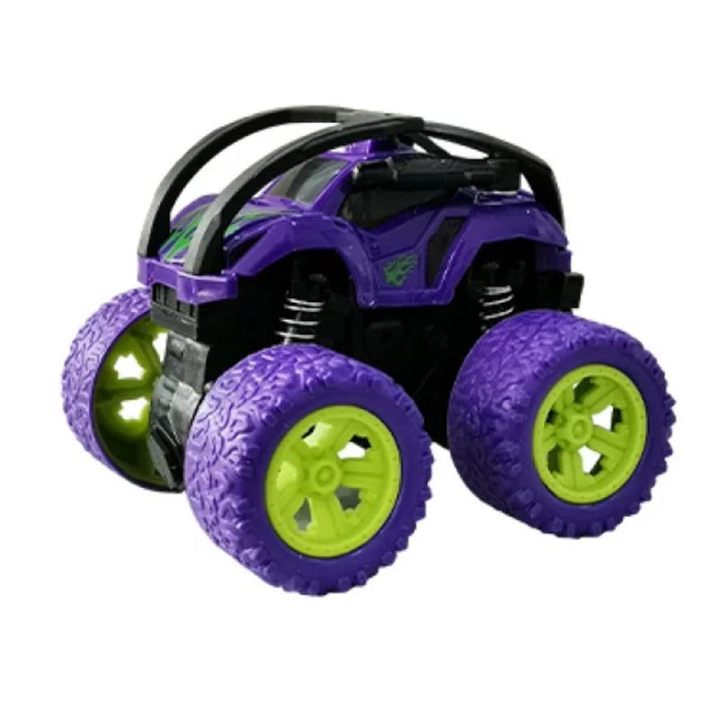 D-Power Friction Inertia Off-Road Car - Purple