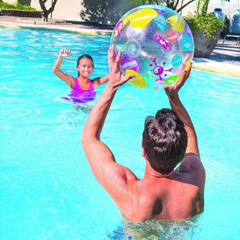 بست واي - كرة الشاطئ 51 سم ملونة