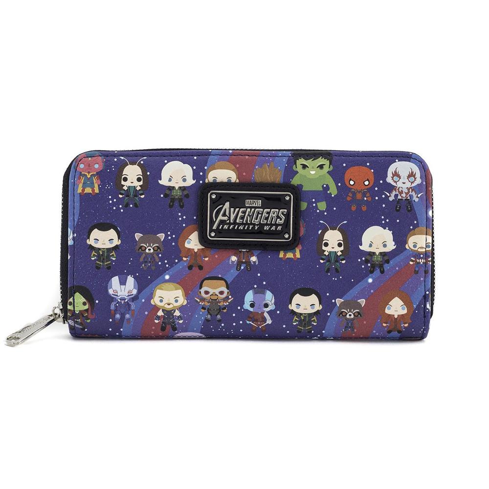 Loungefly Avengers Zip Around Wallet