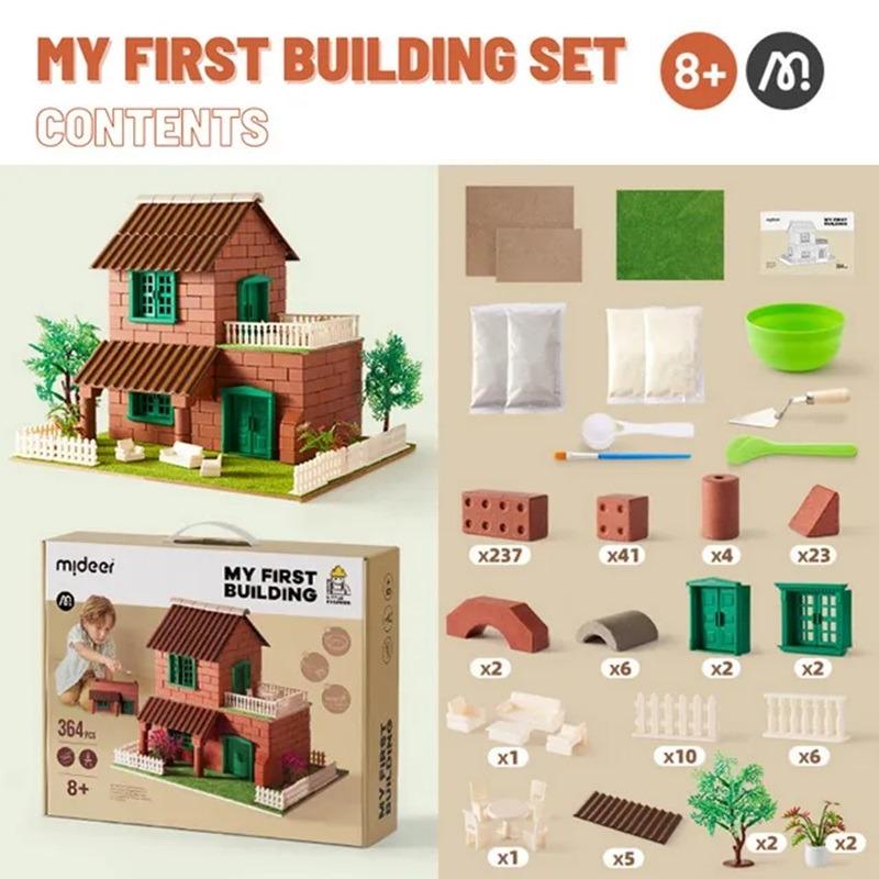 Mideer My First Cottage Building Set - 364 pcs
