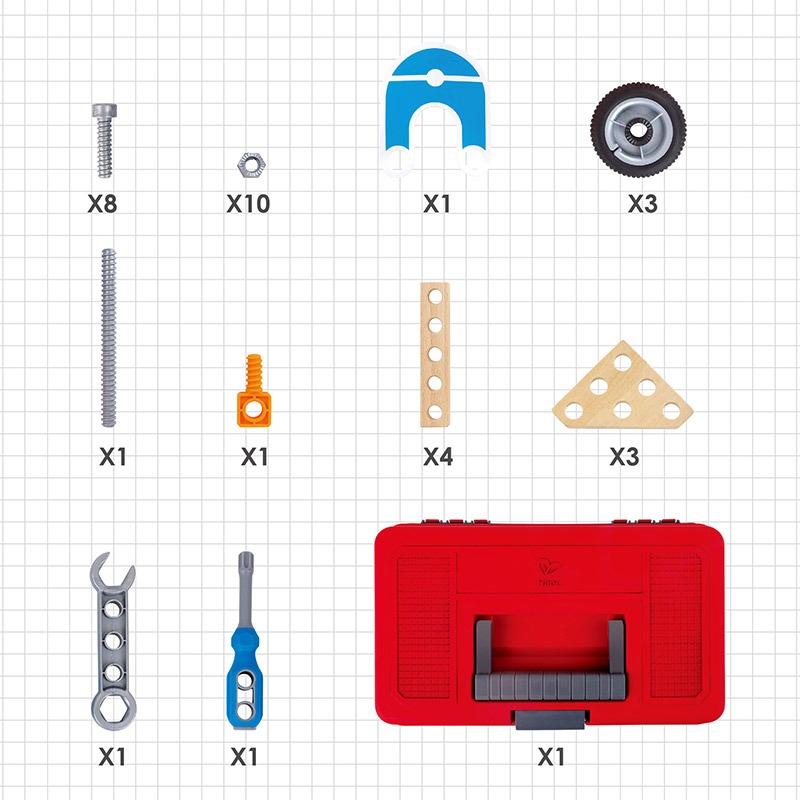 Hape Build Drive Motorbike Set
