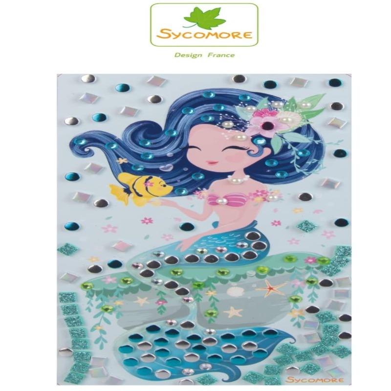 Sycomore Stick & Fun Children's Mosaics Mermaids