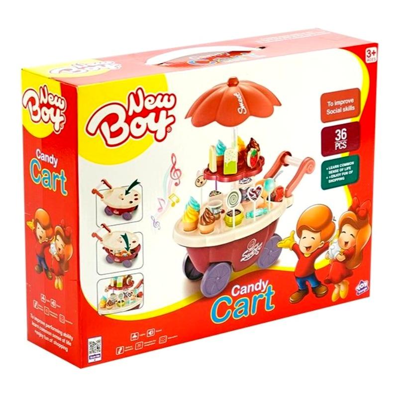 New Boy Candy Cart Set