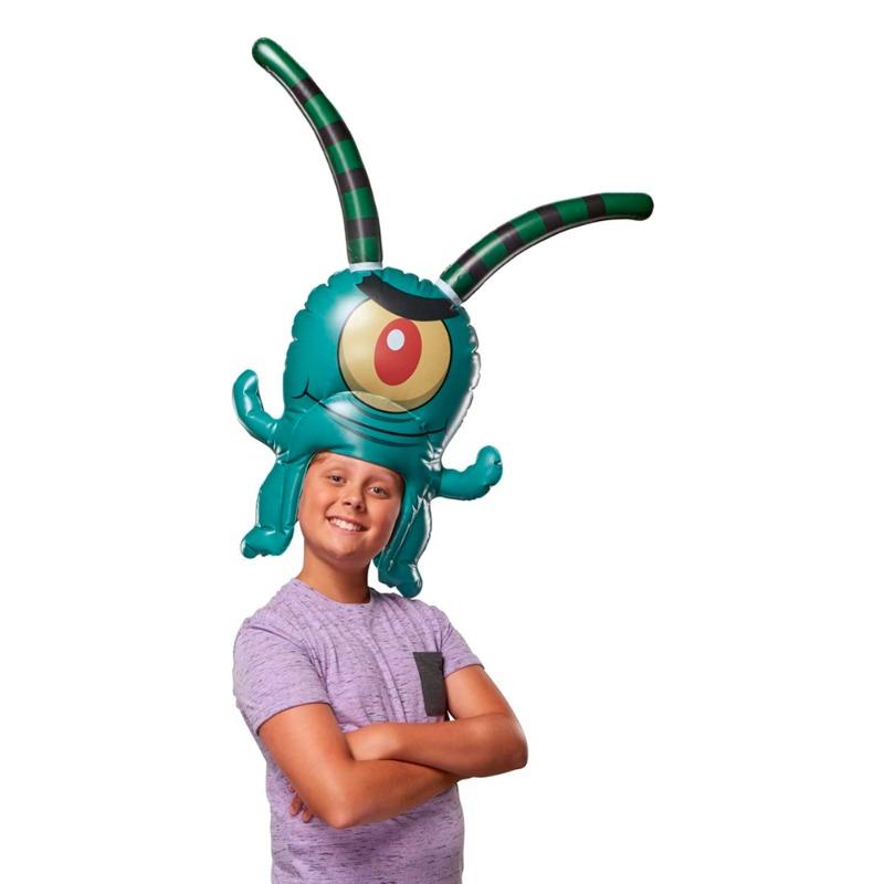 نيكلوديون - سبونج بوب سكوير بانتس رداء الرأس القابل للنفخ - شمشون