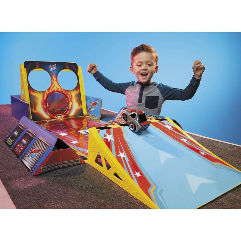 Little Tikes 4 In 1 Dunk N Stunt N Game N Set With Pullback Car