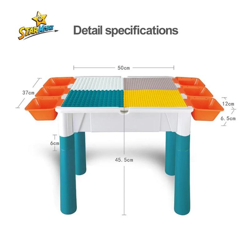 ستارمارز طاولة ومكعبات البناء 178 قطعة