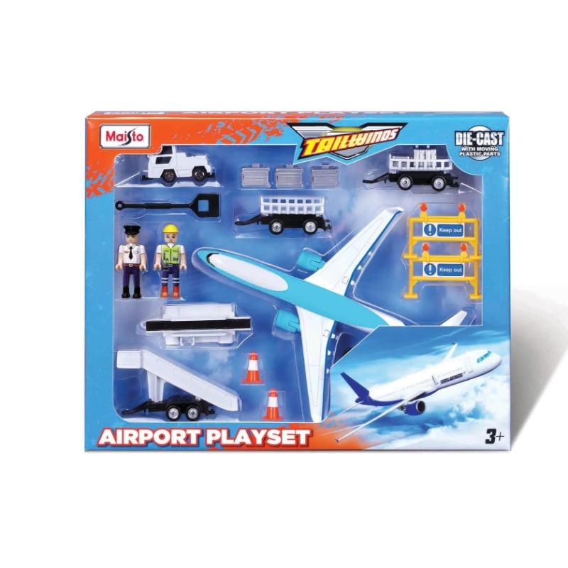Maisto Fresh Metal Tailwinds Die Cast Airport Playset