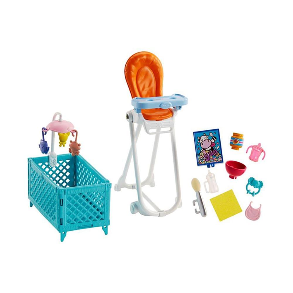 Barbie Babysitters Doll And Playset