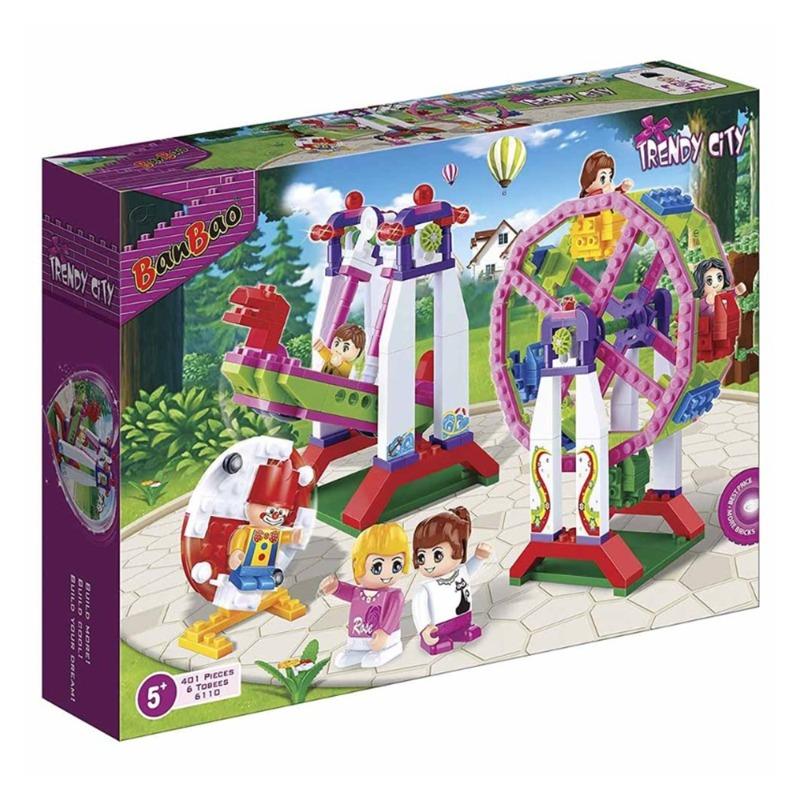 بانباو - مجموعة بناء حديقة المرح جيرل سيريز 401 قطعة