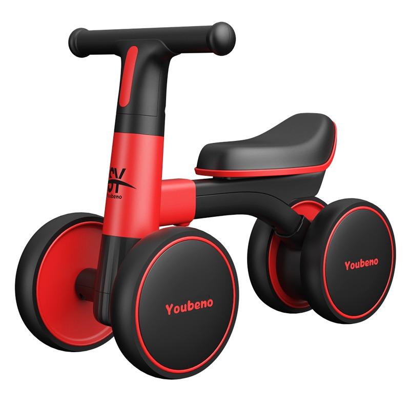 Smart Balance Bike With Light And Sound - Red