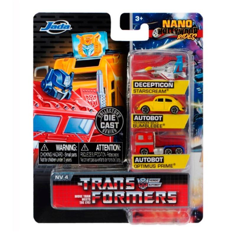 Jada - Hollywood Rides Nano 3-Pack- Assorted