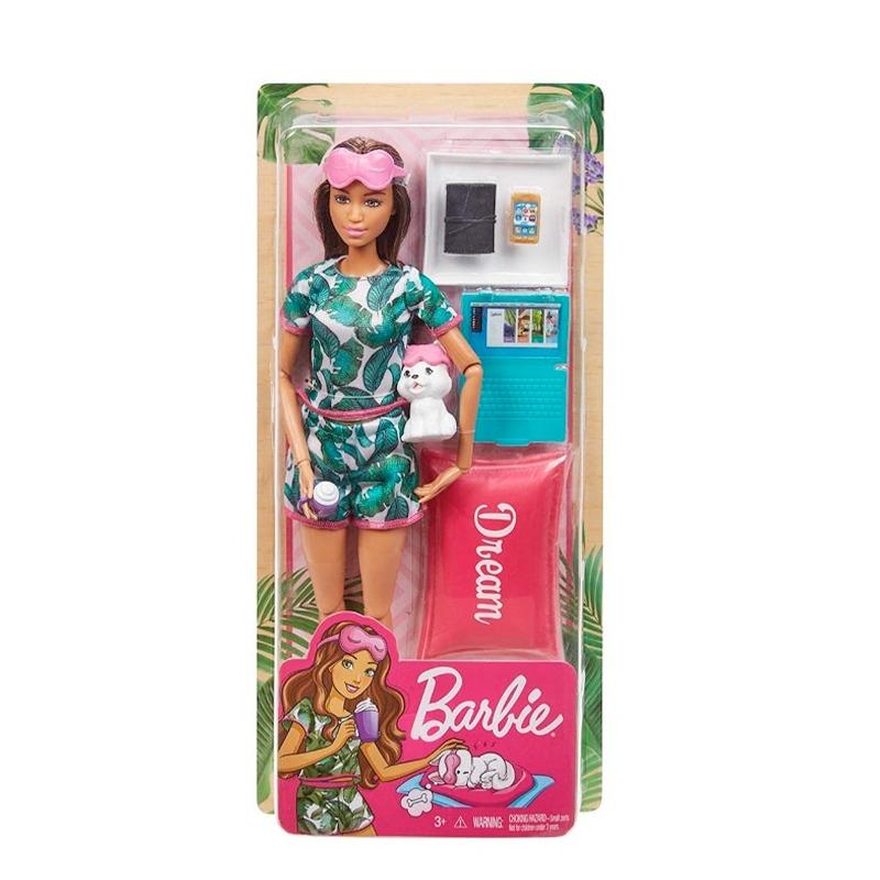 باربي- مجموعة لعب دمية مع ملحقات