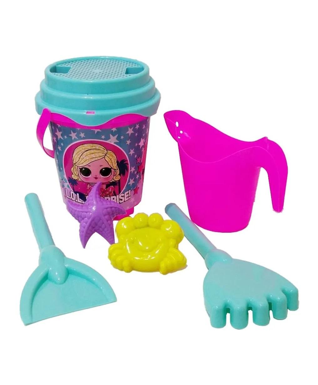 لول سبرايز - طقم دلو الشاطئ - 6 قطع