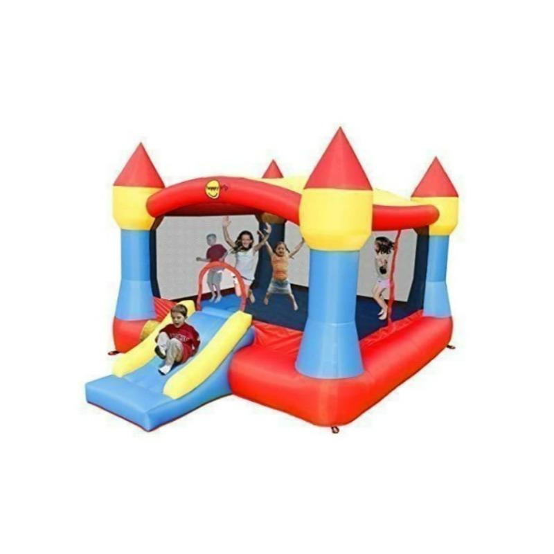 Happy Hop - Super Castle Bouncer with Slide - Multicolor