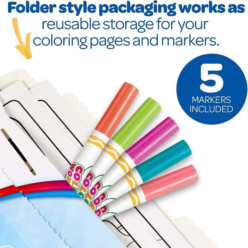 Crayola Color Wonder Pals Dinosaurs Coloring Set