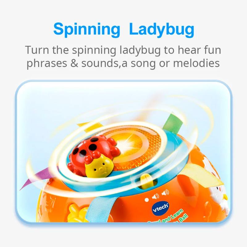 Vtech Crawl And Learn Bright Light Ball Bilingual