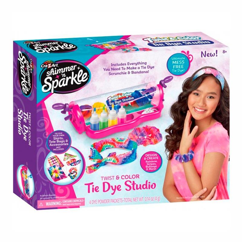 كري زي آرت - شيمر آند سباركل تويست كلر تاي داي ستوديو