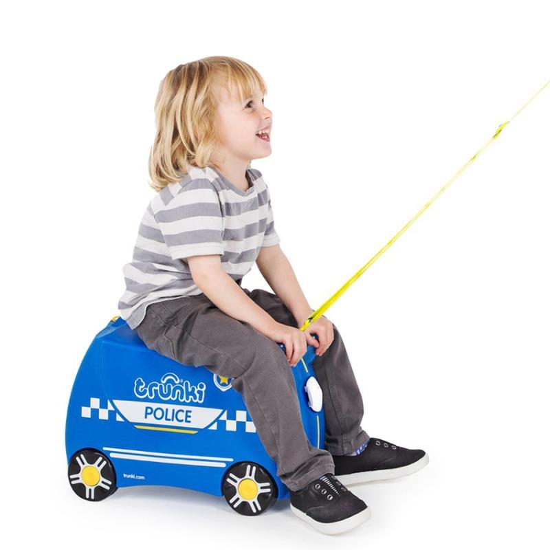 ترنكي - شنطة أمتعة قابلة للركوب سيارة الشرطة بيرسي