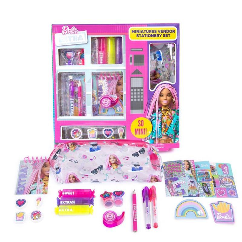 Barbie Miniatures Vending Stationery Set