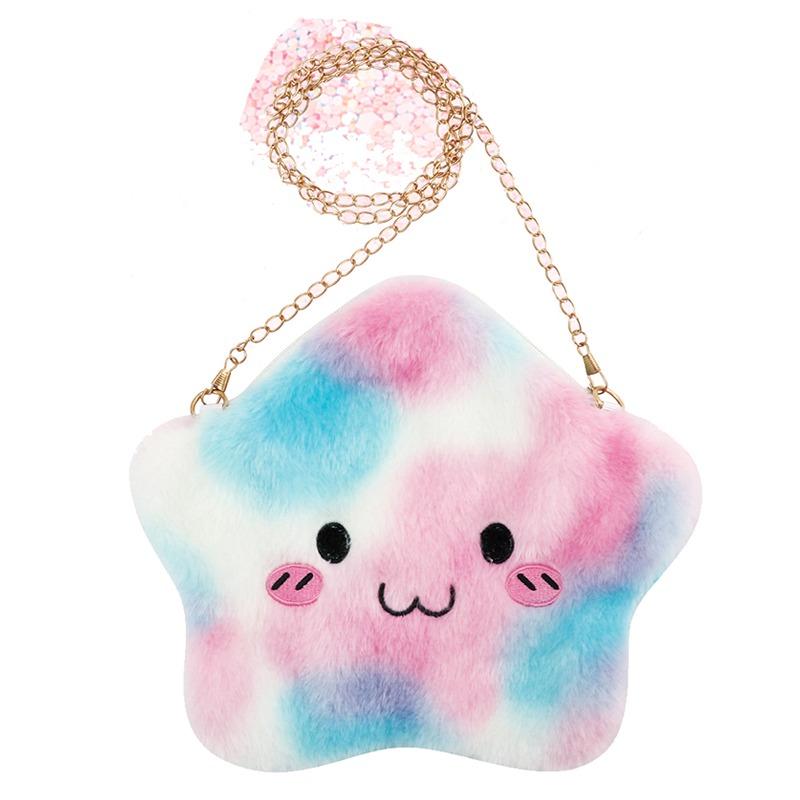 مجموعة مستحضرات التجميل مع حقيبة بتصميم النجمة - 20 قطعة