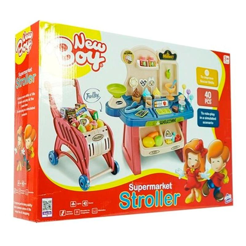 New Boy Supermarket Stroller
