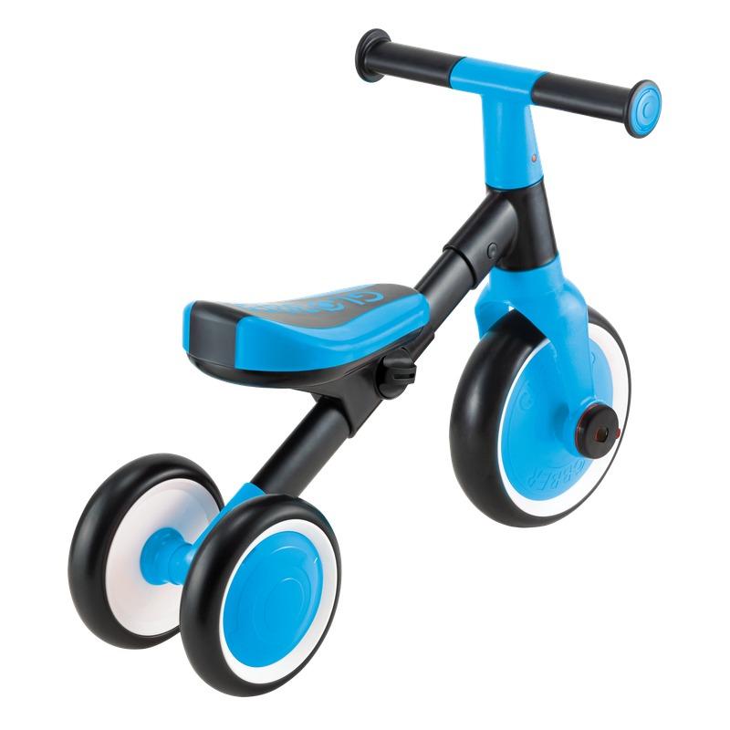 Globber 2 in 1 Learning Trike Kids Training Balance Tricycle – Sky Blue