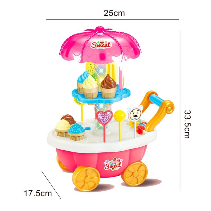 Mini Sweet Car Playset - 38 Pcs