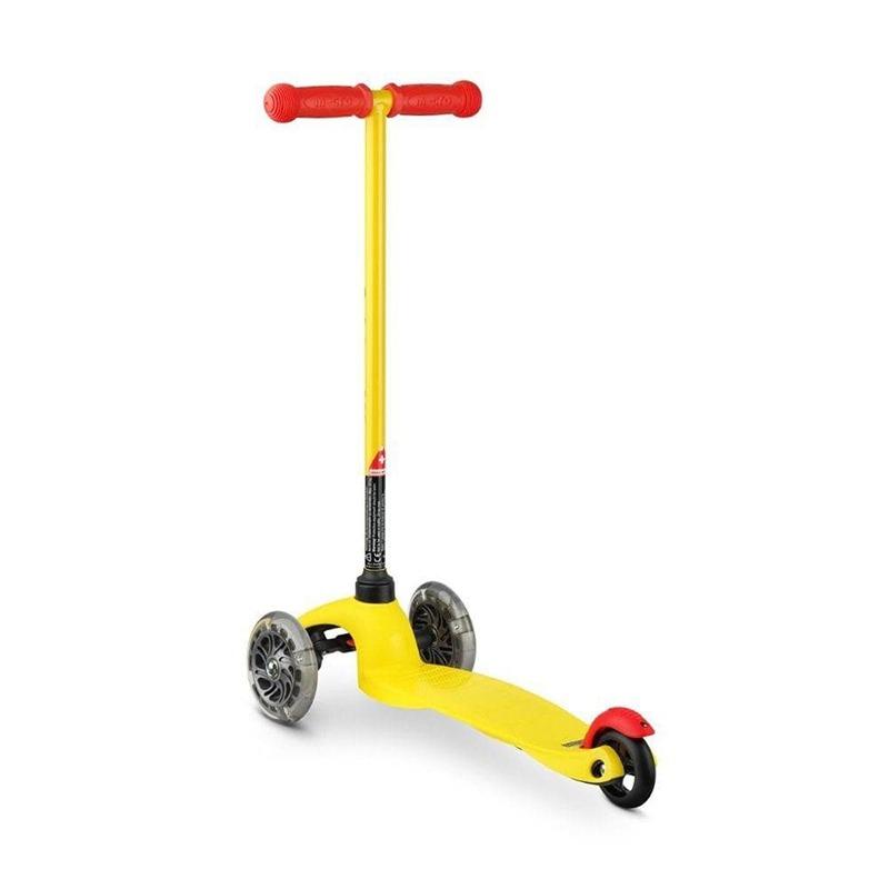 مايكرو ماكسي - سكوتر ليد تي بار لون أصفر