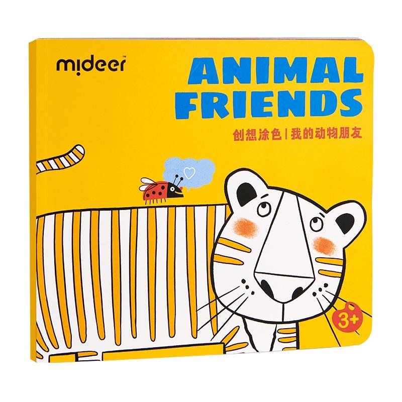 Mideer Coloring Book - Animal Friends