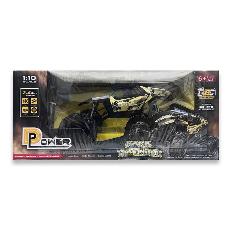 D-Power 1:10 R/C Racing Crawler 2.4G Remote Control - Yellow
