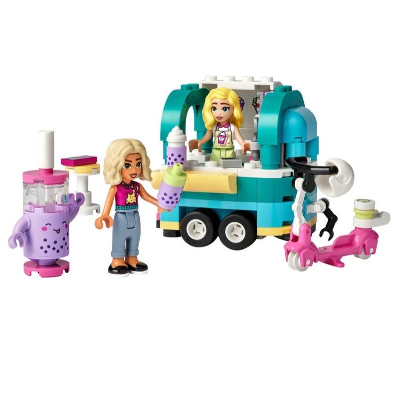 LEGO Friends Mobile Bubble Tea Shop Building Toy Set - 109 Pcs