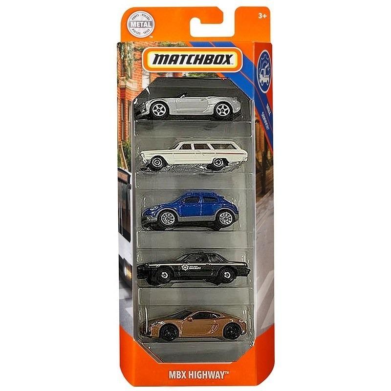 Matchbox Diecast 5-Pack - Multishapes