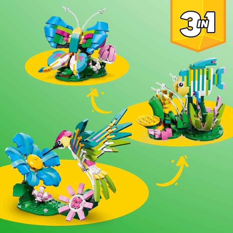 Lego Building Kit Wild Animals: Colorful Hummingbird 31384