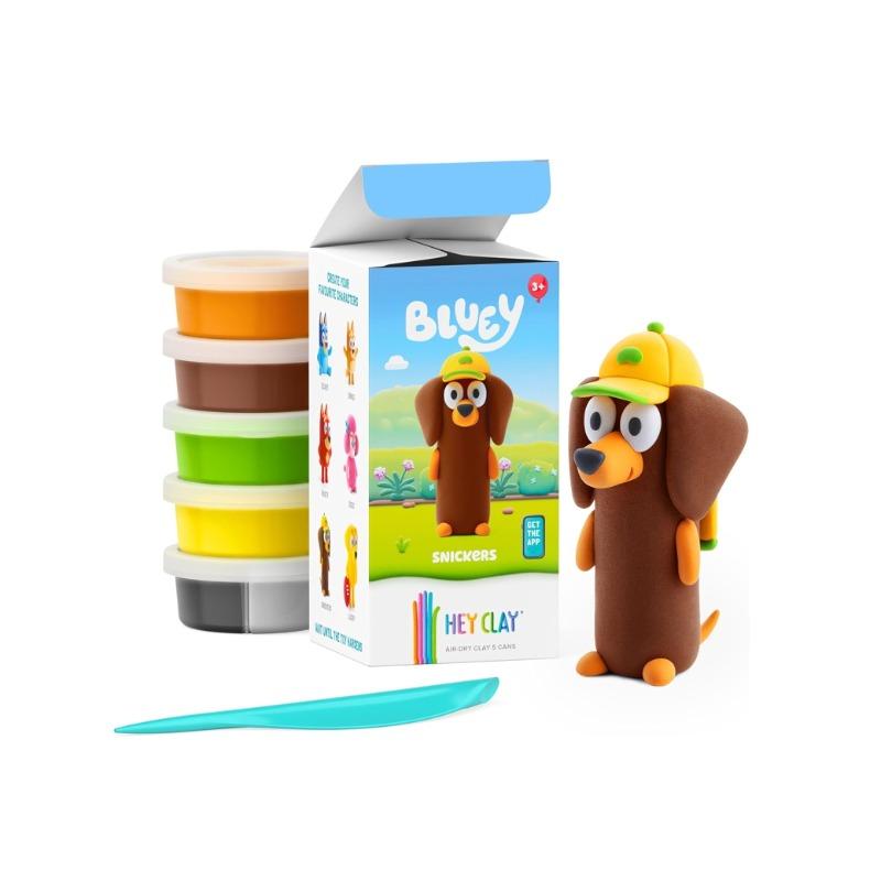 هاي كلاي - مجموعة صلصال سنيكرز الجاف للاطفال 5 علب