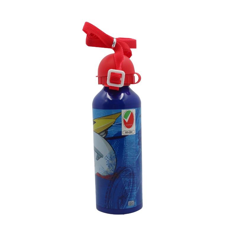 Speed Racer Metal Water Bottle With Straps