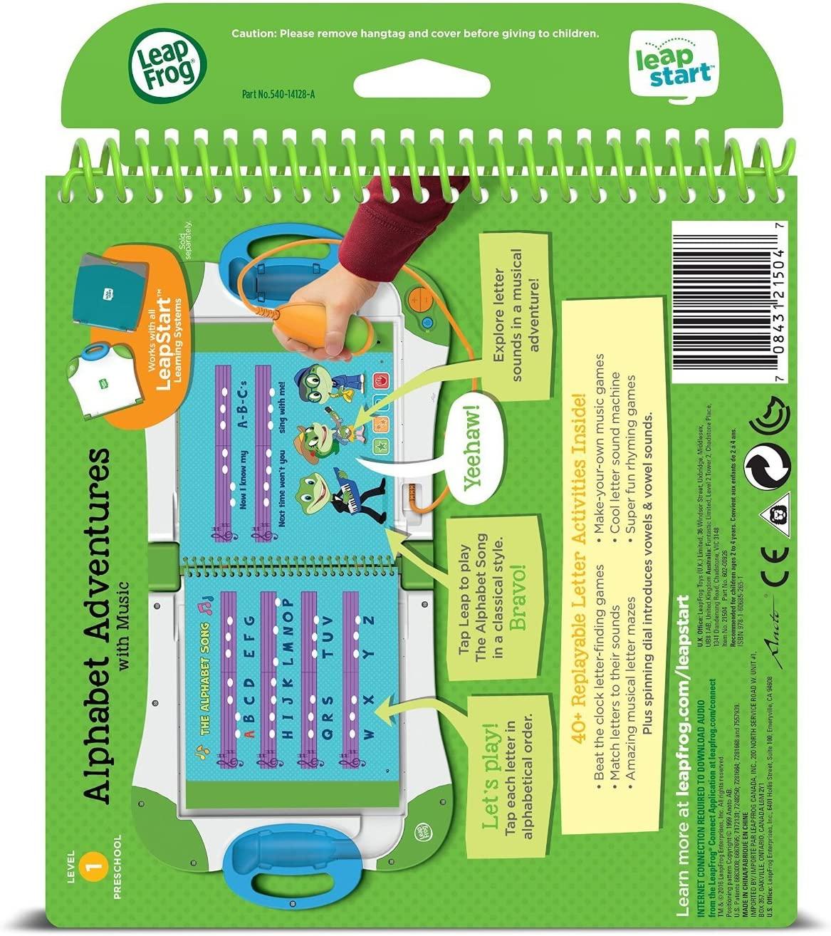 LeapFrog Preschool Alphabet Adventures And Music