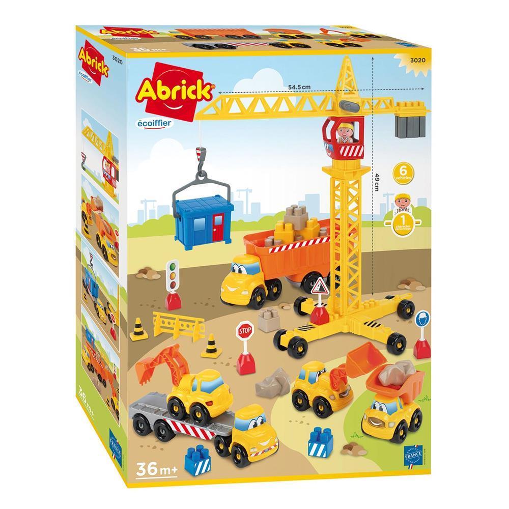 Ecoiffier Abrick Building Site