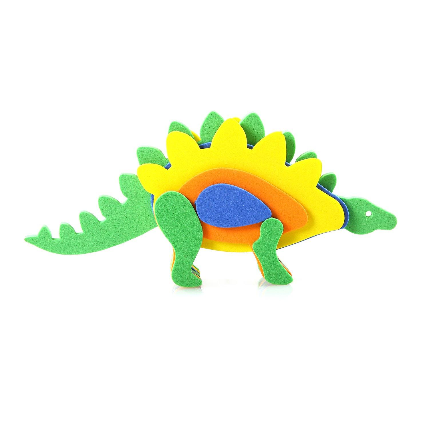 إكتشاف الديناصورات - صندوق الحرف اليدوية 3 في 1