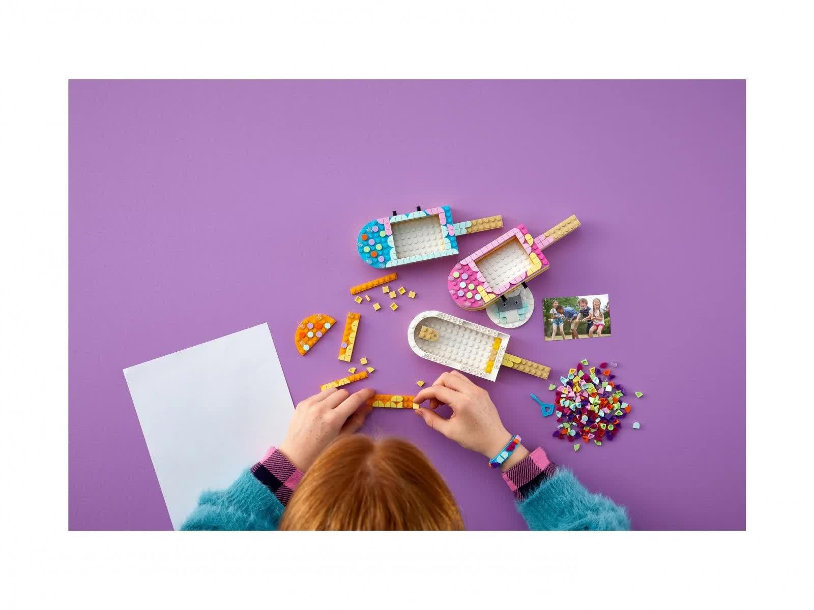 ليجو دوتس - مجموعة تصميم إطارات الآيس كريم 474 قطعة 41956