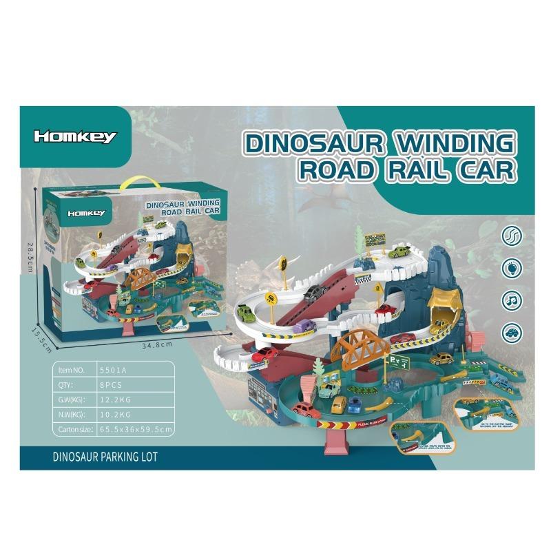 Dinosaur Race Track Playset