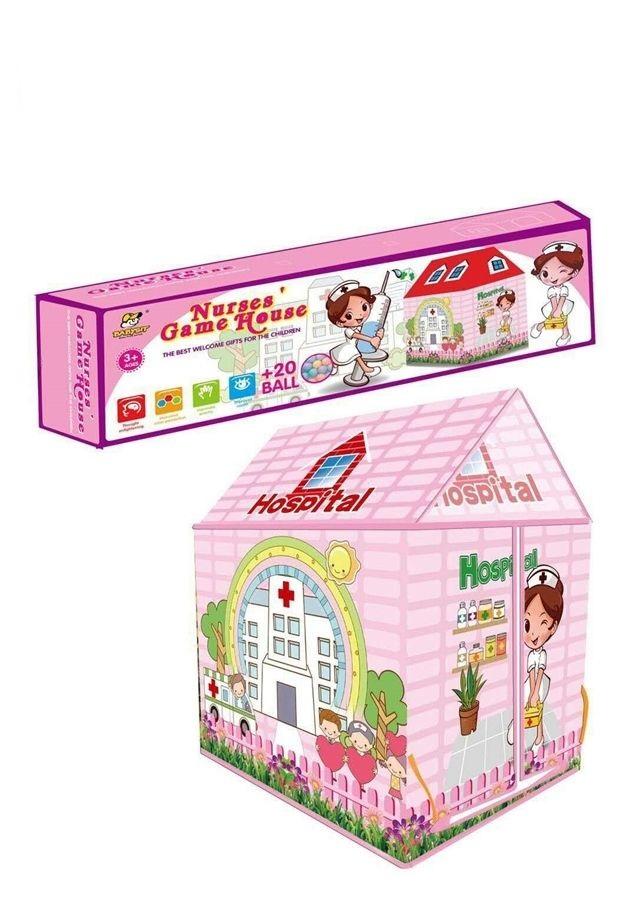 بيبي سيت - خيمة لعب قابلة للطي بتصميم المستشفى مع 20 كرة