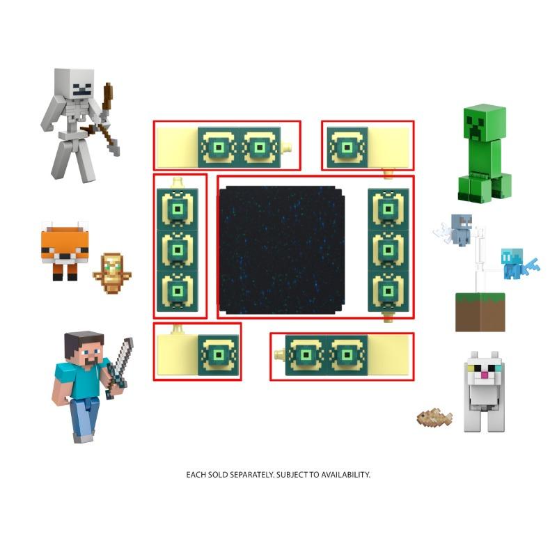 Minecraft Action Figures Set 3.25 inch Scale Toys