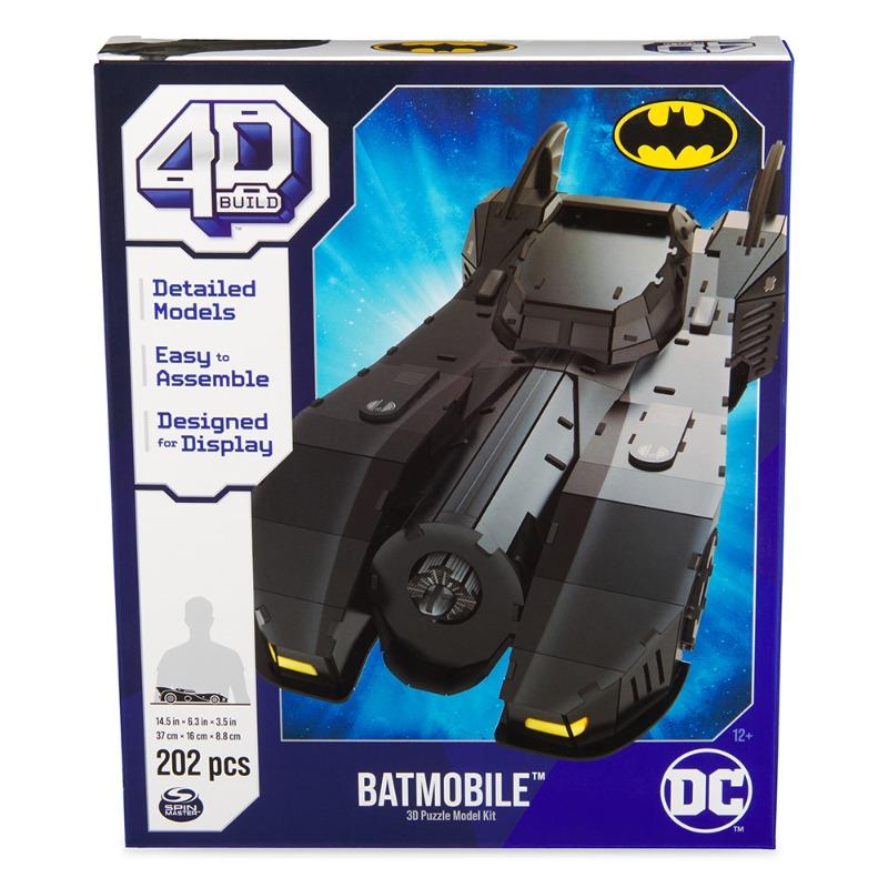 DC Comics 4D Batmobile Retro Vehicle Building Model 202 Pieces