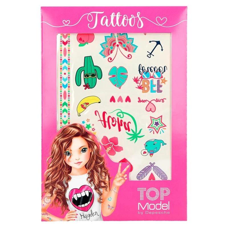 TopModel Metalic Tattoos