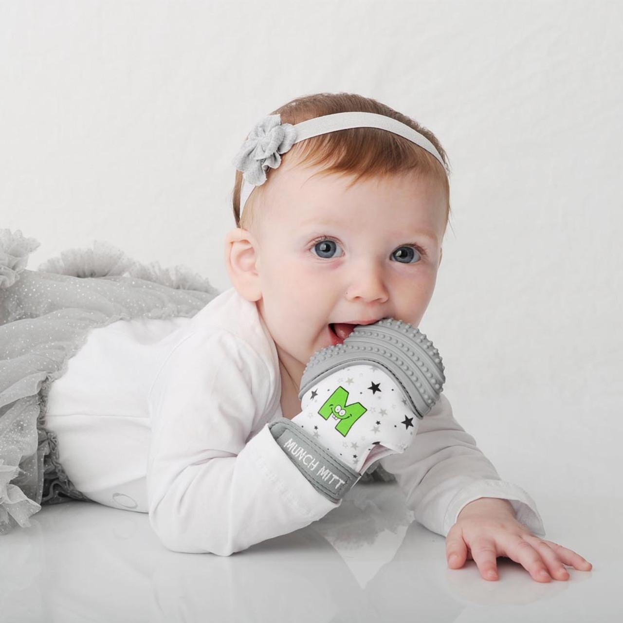 Malarkey Kids Munch Mitt Teether - Grey