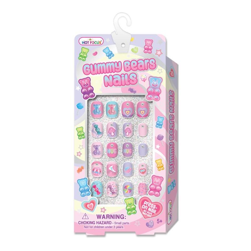 Hot Focus Bear Nail Set